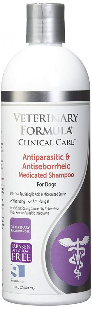 Veterinary Formula Clinical Care Anti-Parasitic & Anti-Seborrheic Shampoo